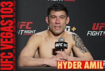 Hyder Amil veut l'ambiance des grandes salles plutôt que de combattre à l'UFC Apex | Las Vegas