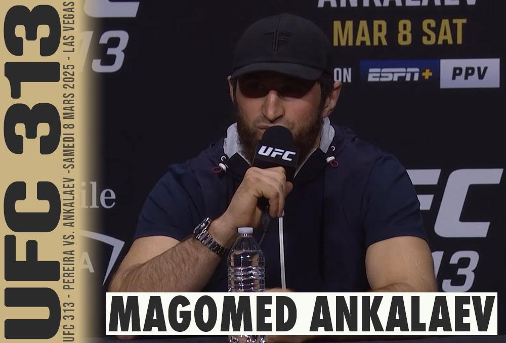 Magomed Ankalaev prêt à détrôner Alex Pereira : « Après samedi, c’est Ankalaev Time ! » | Las Vegas