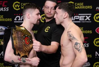 Cage Warriors 183 - Gittins vs. Giordano - La pesée : résultats | Palapellicone