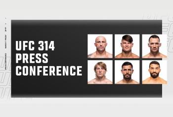 UFC 314 - Conférence de presse