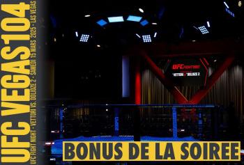 UFC on ESPN+ 112 - Bonus de la soirée | Las Vegas