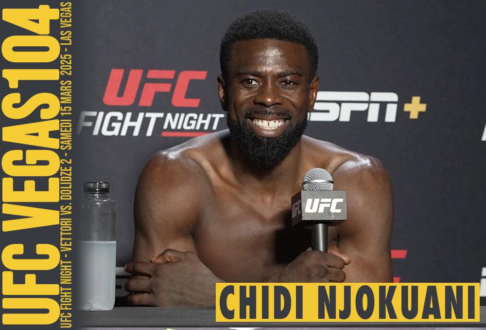 Chidi Njokuani confirme son potentiel en poids mi-moyens et demande un adversaire classé | Las Vegas