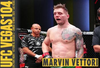 Marvin Vettori exprime sa déception après sa défaite à l'UFC Fight Night 254 face à Roman Dolidze | Las Vegas