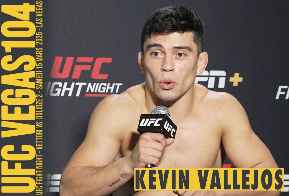 Kevin Vallejos convaincu qu’il retrouvera Jean Silva pour un combat pour le titre à l’UFC | Las Vegas