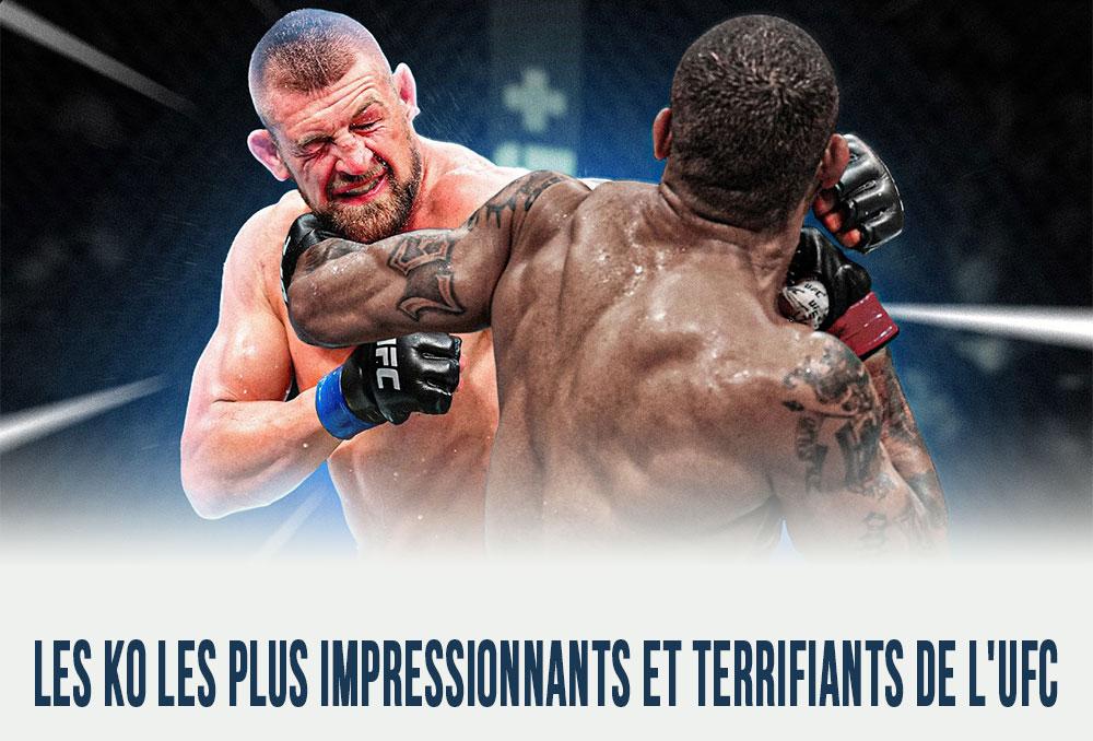 Les KO les plus impressionnants et terrifiants de l'UFC