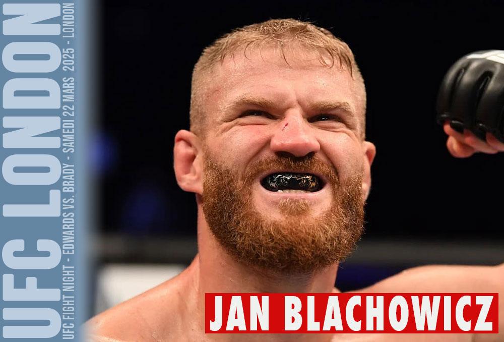 Jan Blachowicz déterminé à s'imposer face à Carlos Ulberg pour décrocher un combat pour le titre | London