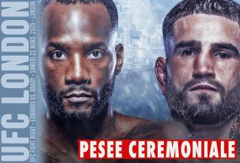 UFC on ESPN+ 113 - La pesée cérémoniale | London