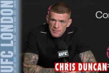 Chris Duncan déterminé à déjouer les pronostics face à Jordan Vucenic à l'UFC Fight Night 255 | London