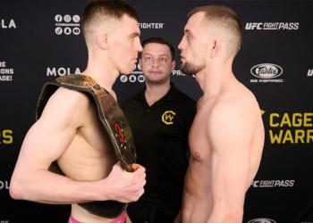 Cage Warriors 188 - Sheehan vs. Burlinson - La pesée : résultats | Dublin