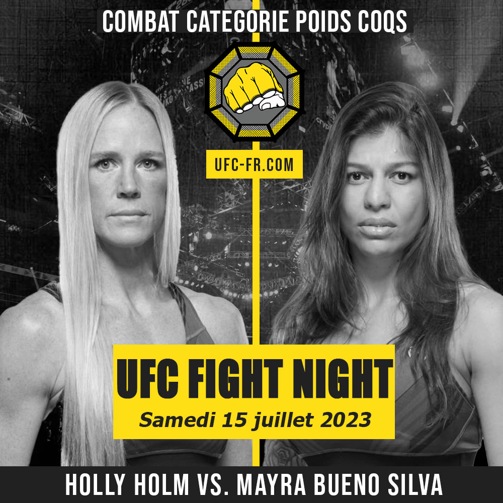 UFC ON ESPN 49 - Holly Holm vs Mayra Bueno Silva
