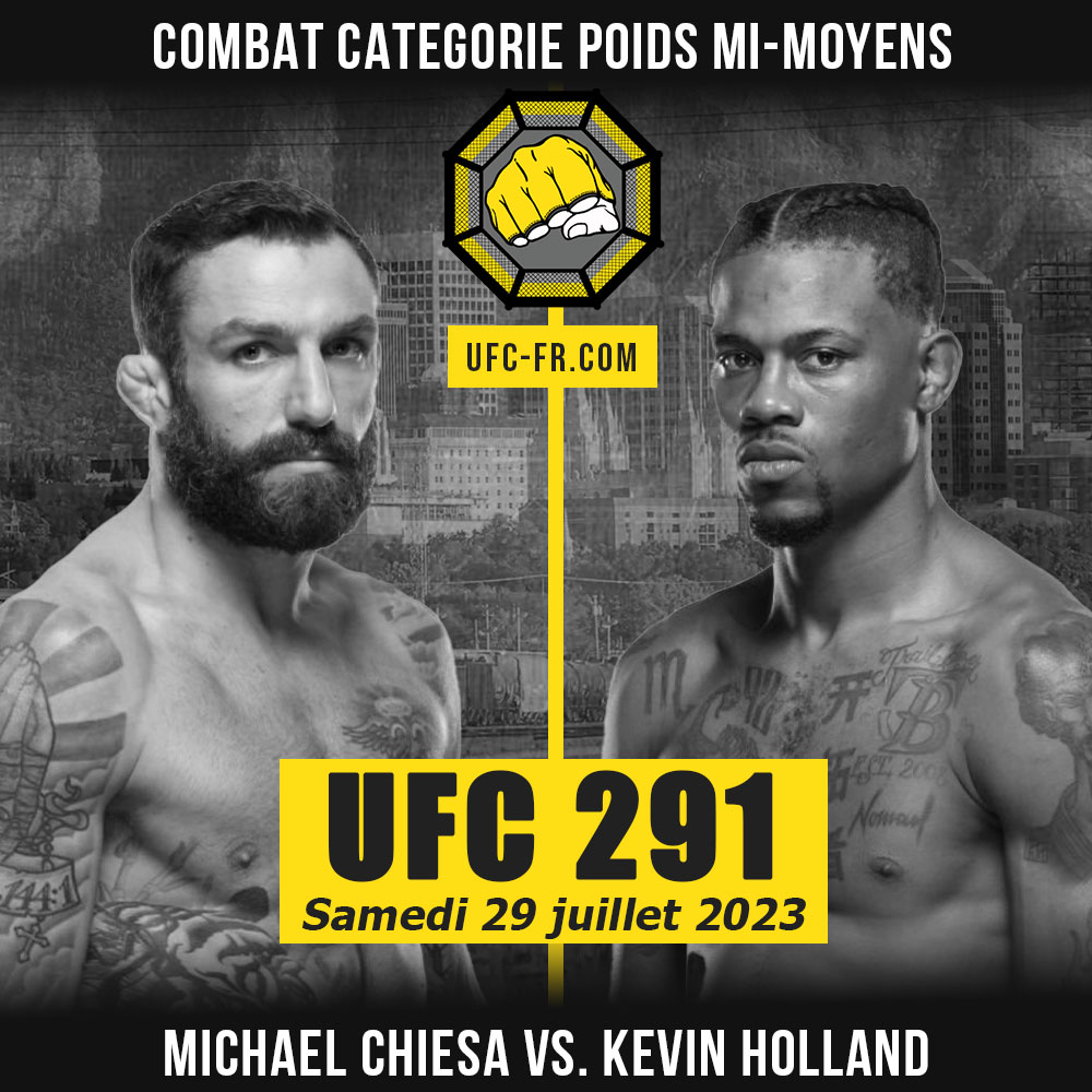 UFC 291 - Michael Chiesa vs Kevin Holland
