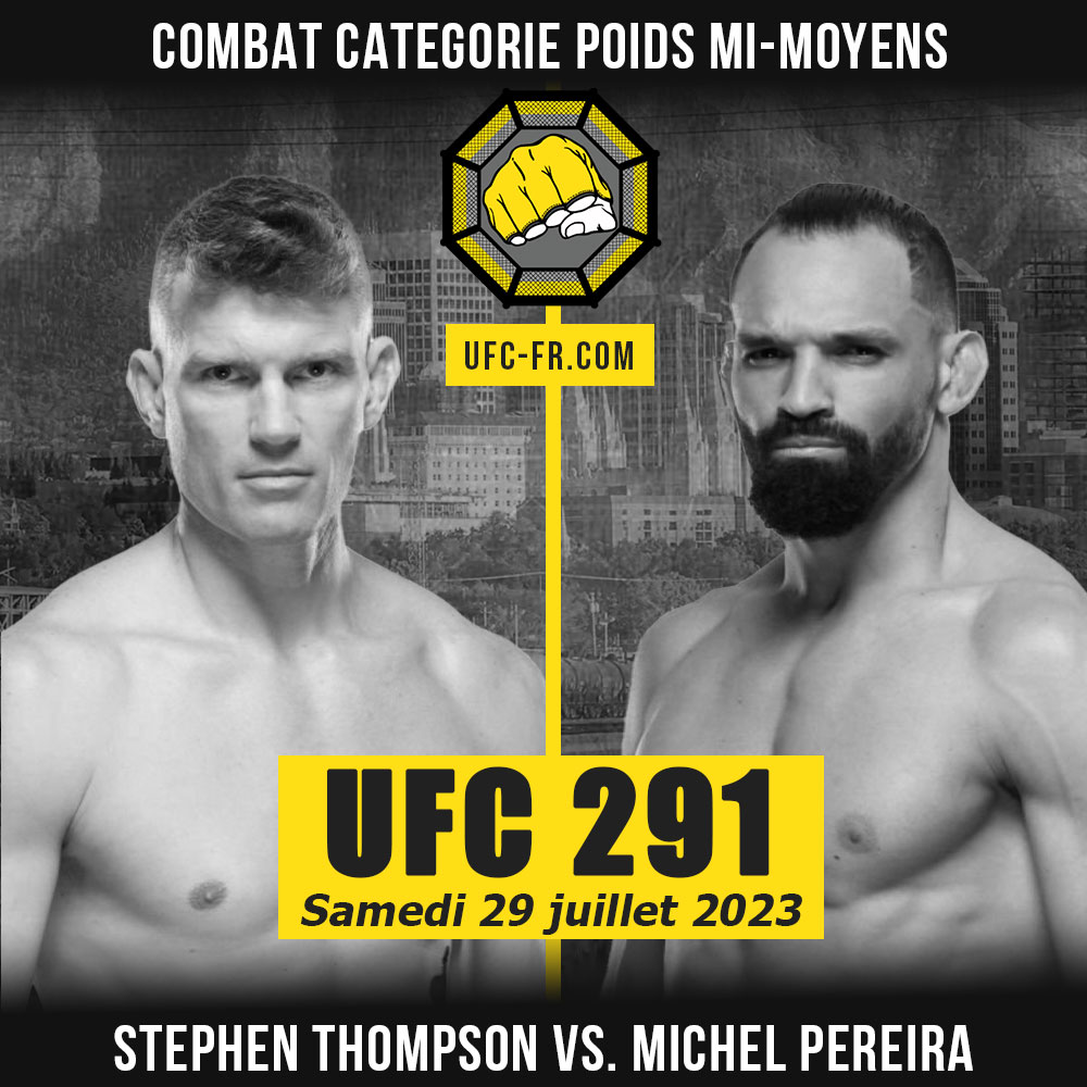 UFC 291 - Stephen Thompson vs Michel Pereira