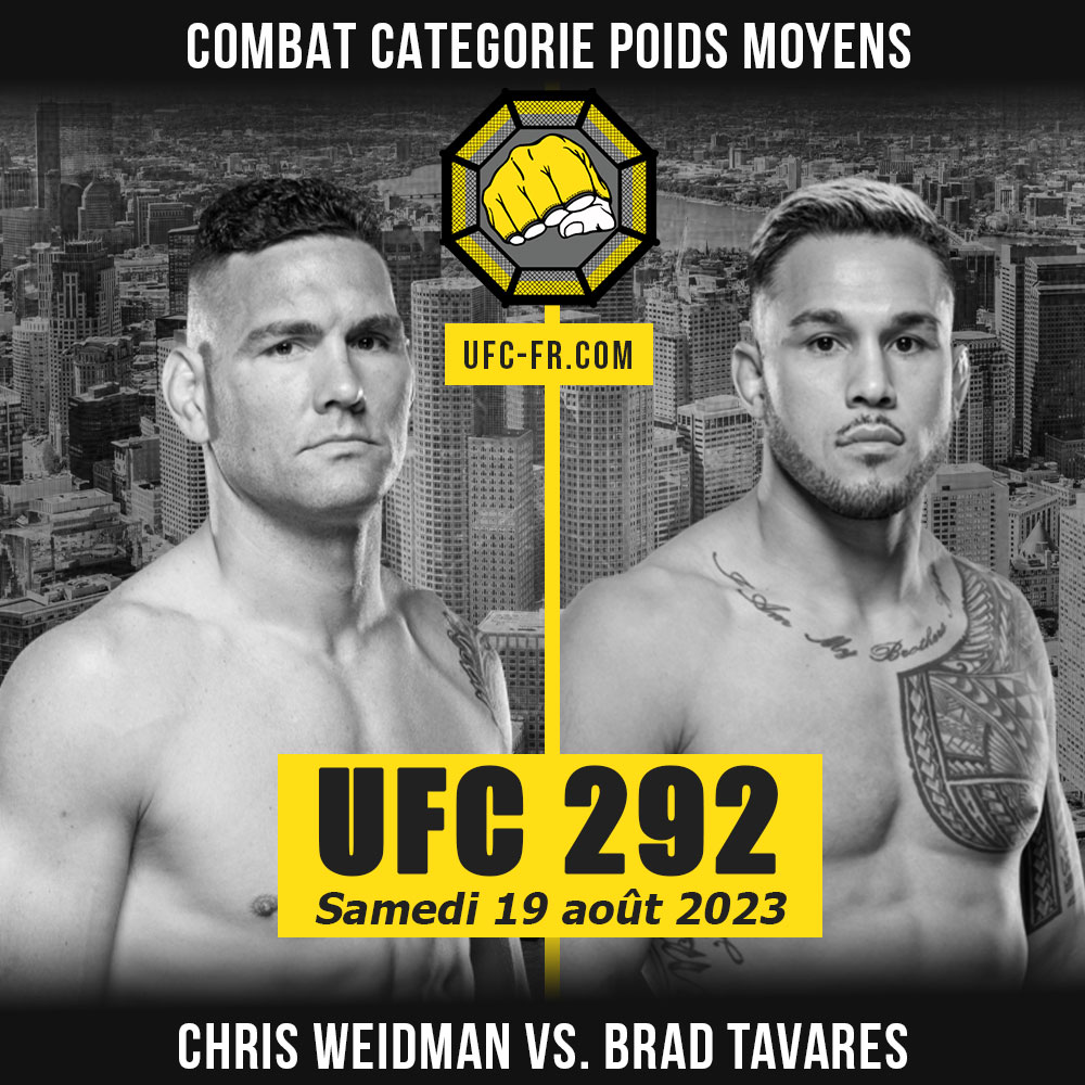 UFC 292 - Chris Weidman vs Brad Tavares