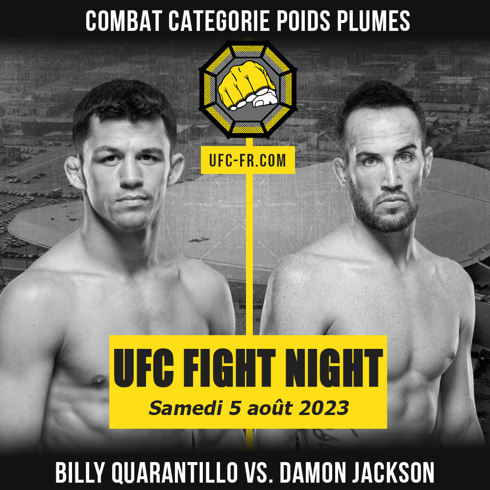 UFC ON ESPN 50 - Billy Quarantillo vs Damon Jackson