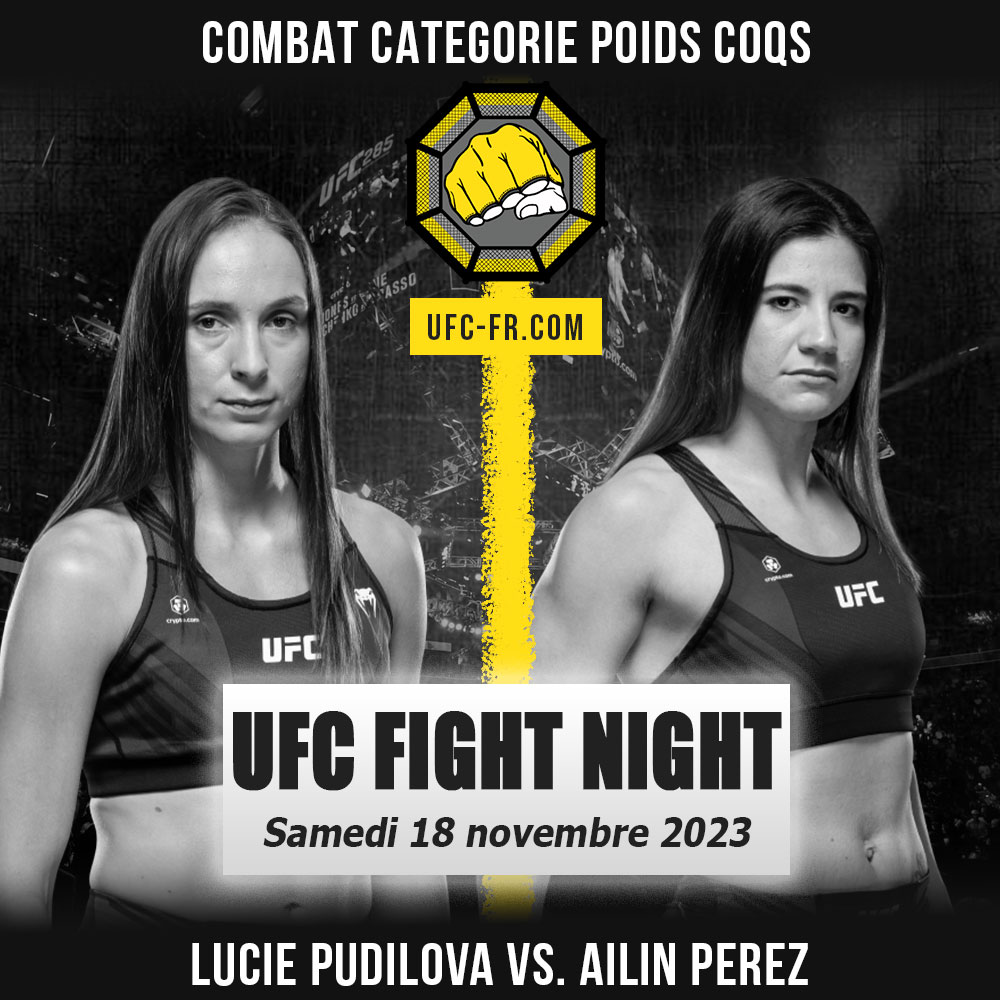UFC on ESPN+ 90 - Lucie Pudilova vs Ailin Perez