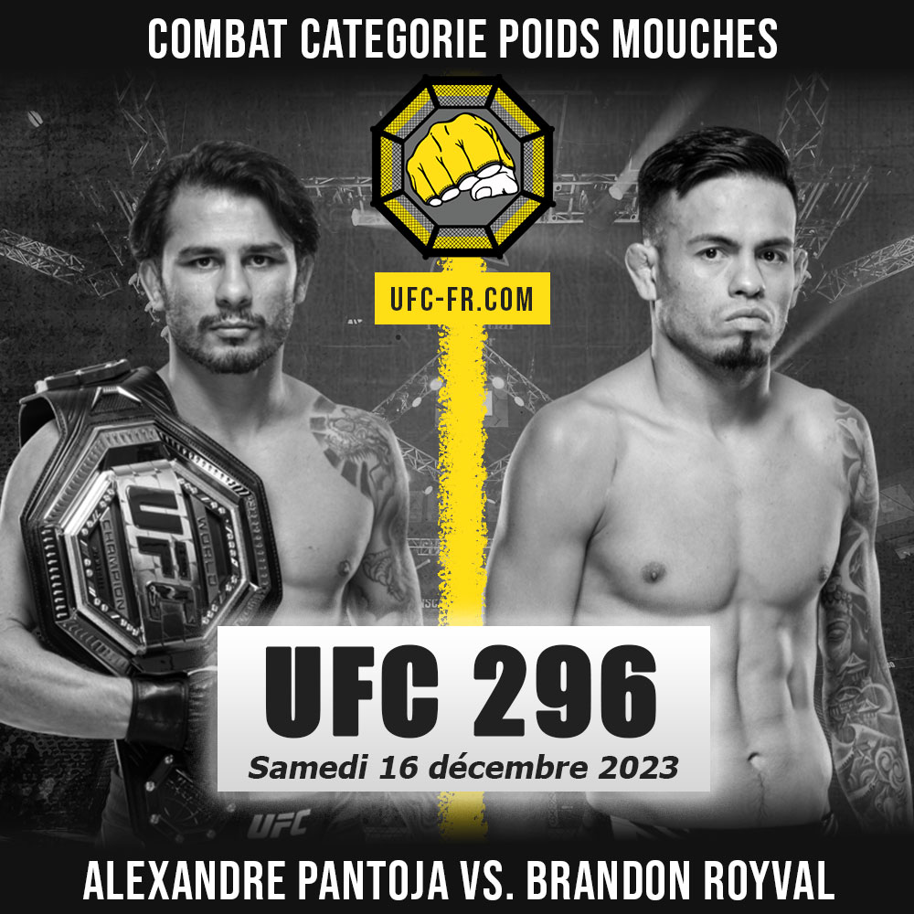 UFC 296 - Alexandre Pantoja vs Brandon Royval