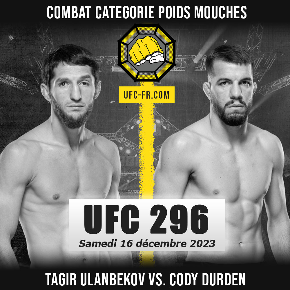 UFC 296 - Tagir Ulanbekov vs Cody Durden