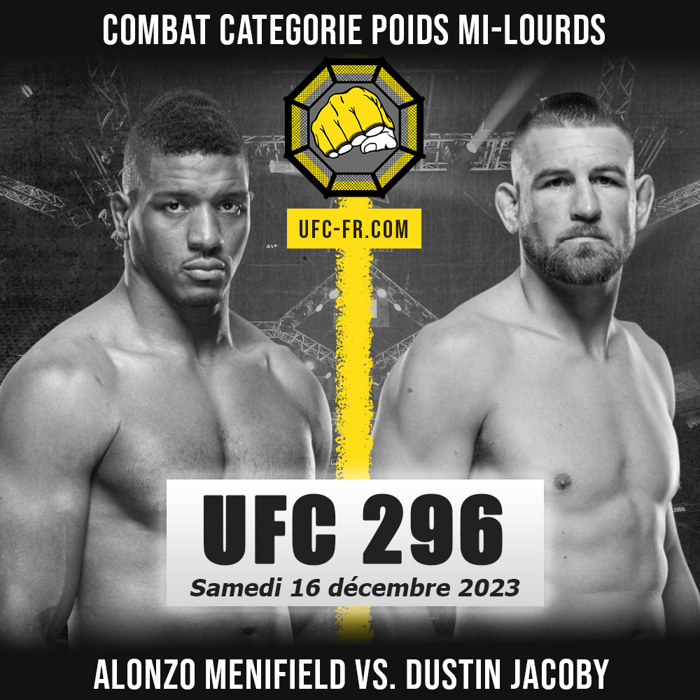 UFC 296 - Alonzo Menifield vs Dustin Jacoby