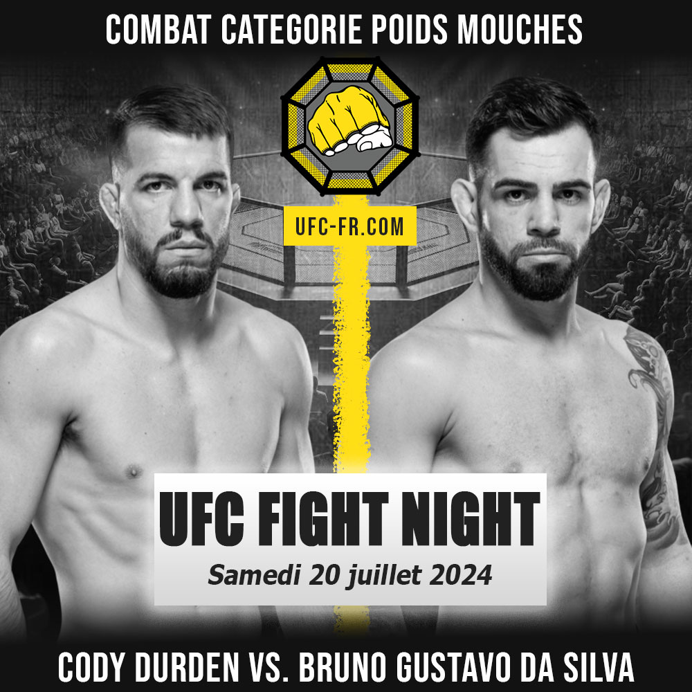 UFC ON ESPN 60 - Cody Durden vs Bruno Gustavo da Silva