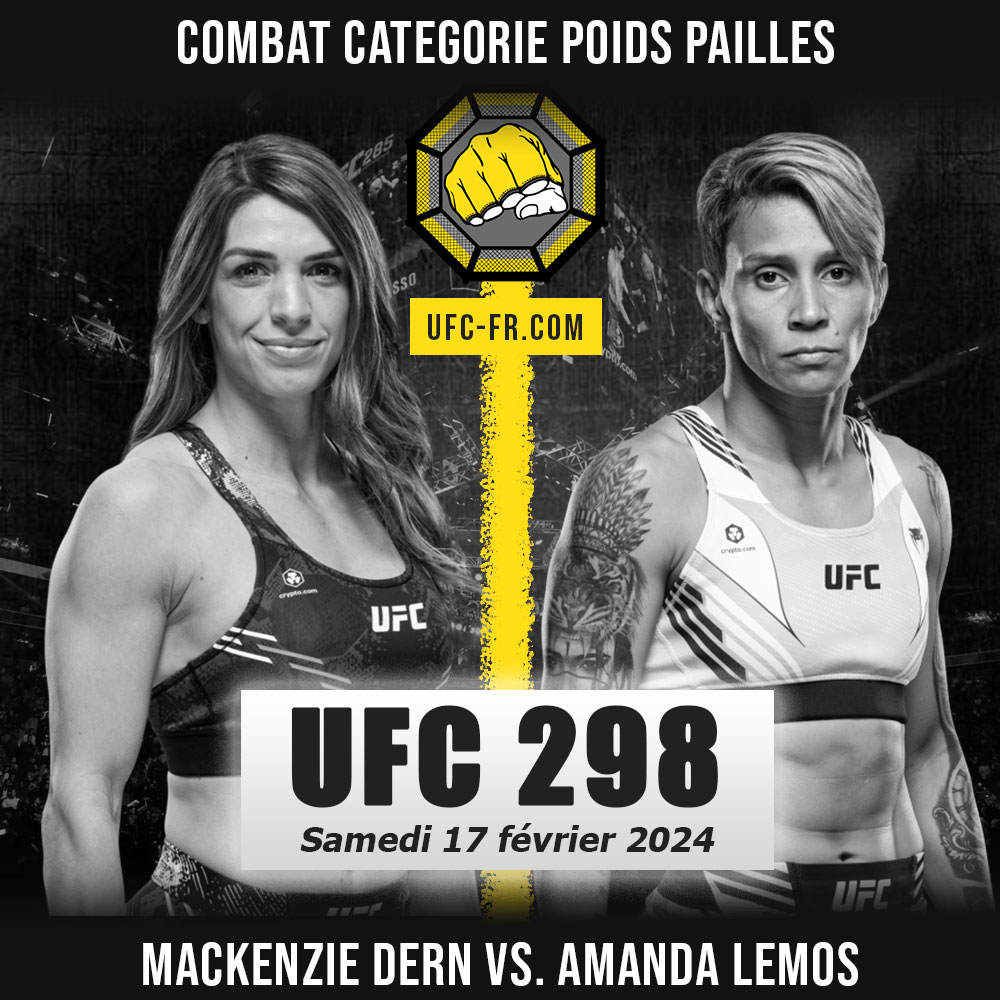 UFC 298 - Mackenzie Dern vs Amanda Lemos