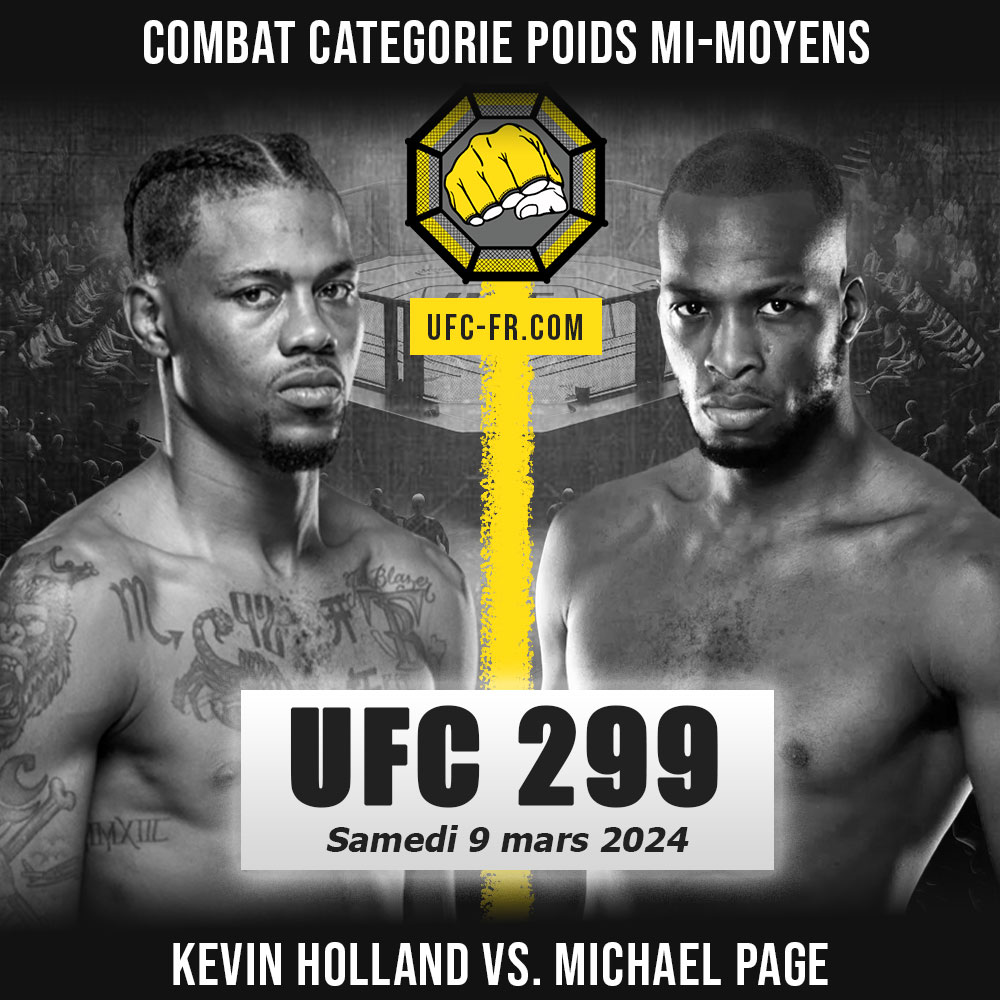 UFC 299 - Kevin Holland vs Michael Page