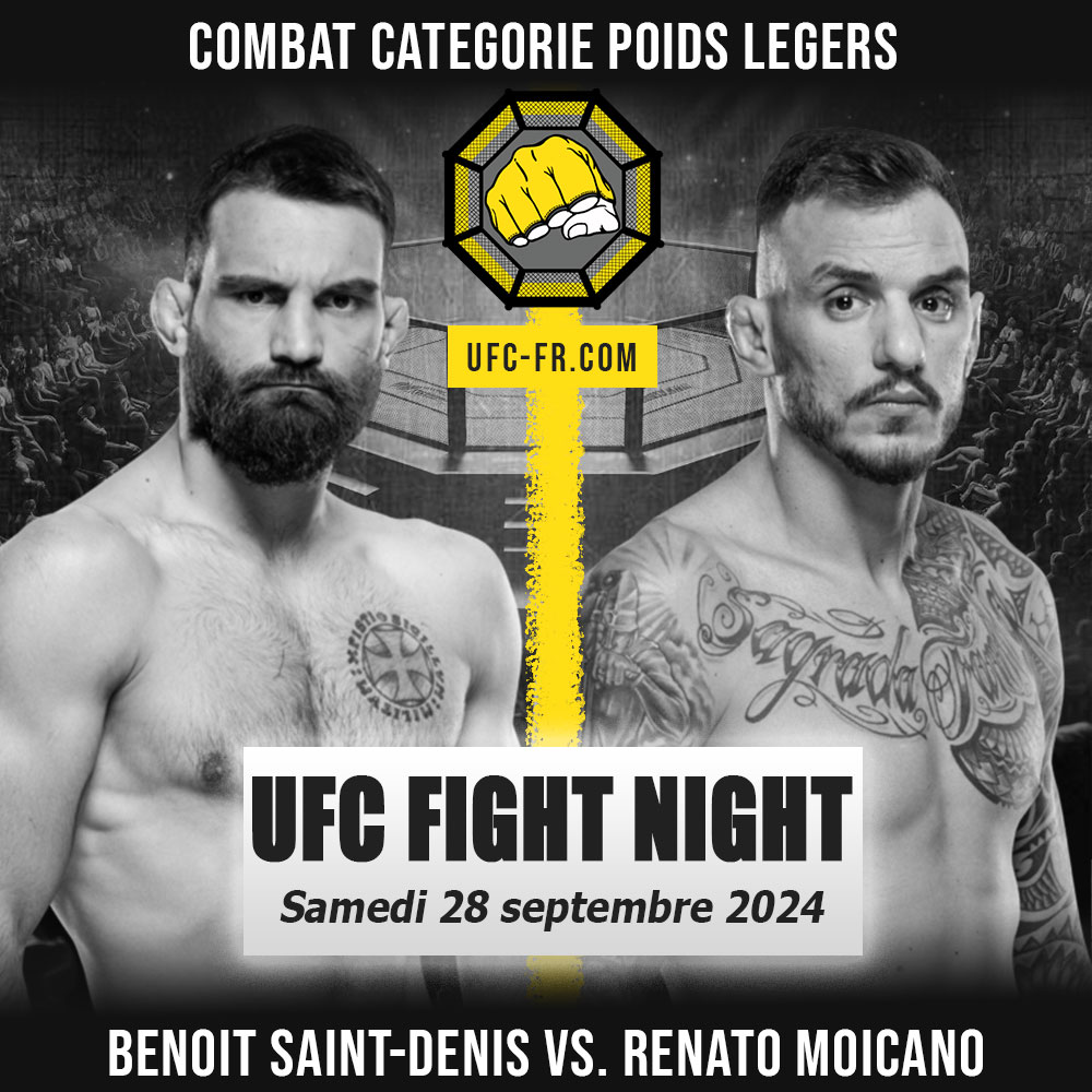 UFC PARIS 3 - Benoit Saint-Denis vs Renato Moicano