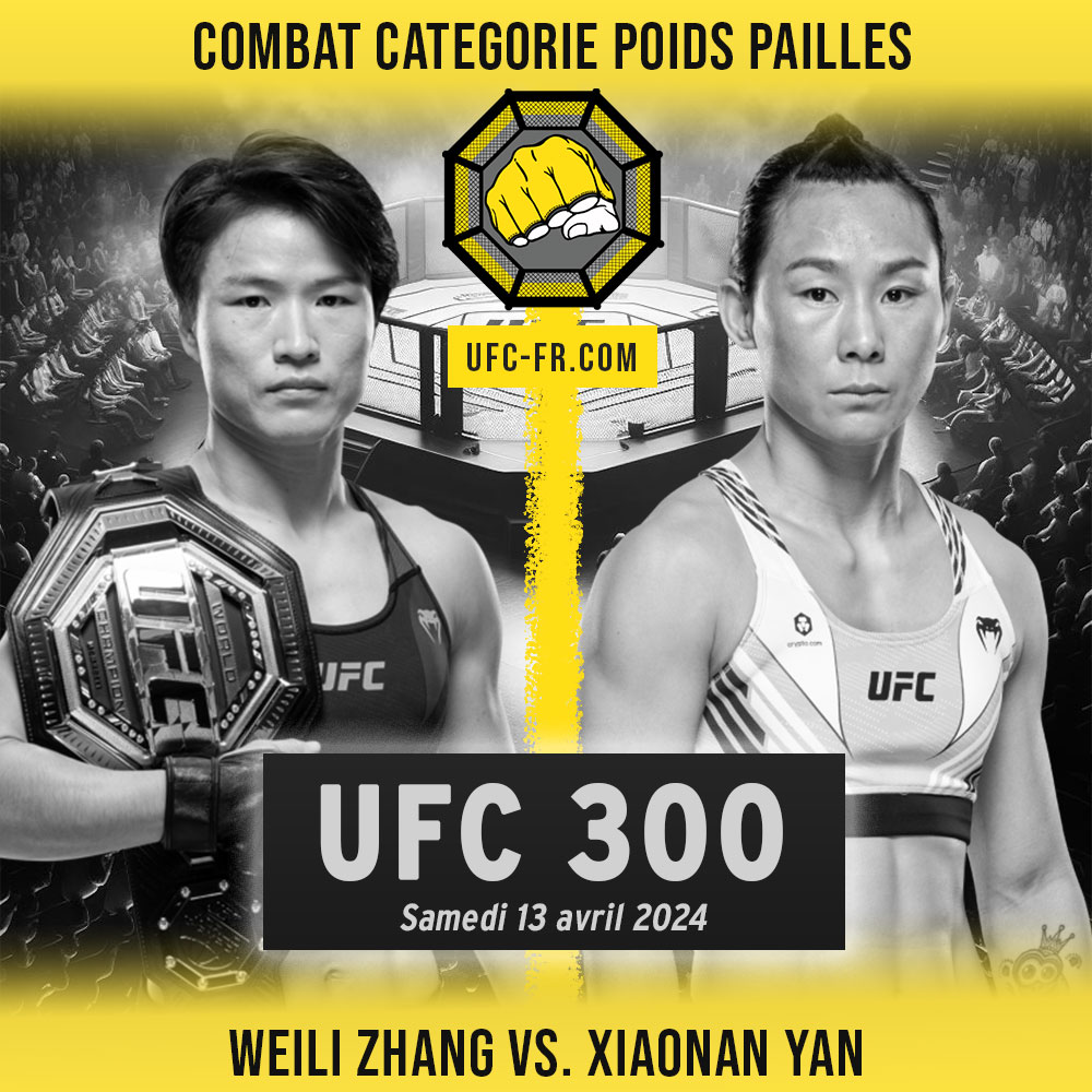 UFC 300 - Weili Zhang vs Xiaonan Yan