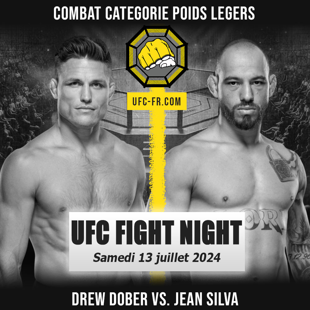 UFC ON ESPN 59 - Drew Dober vs Jean Silva