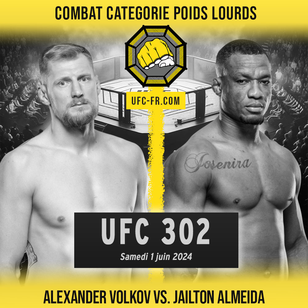 UFC 302 - Alexander Volkov vs Jailton Almeida