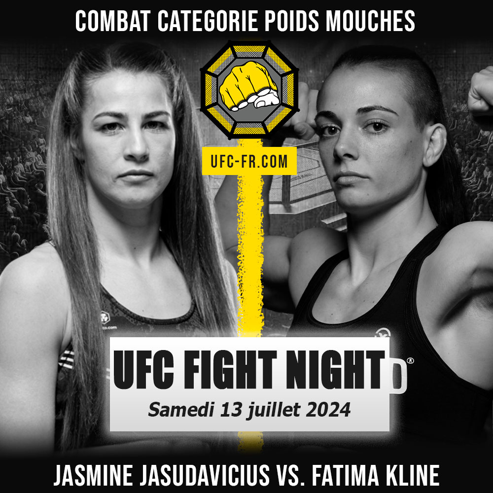 UFC ON ESPN 59 - Jasmine Jasudavicius vs Fatima Kline