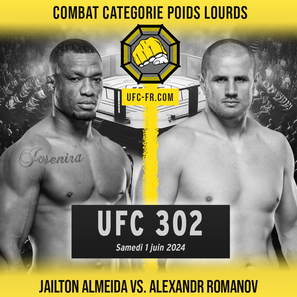 UFC 302 - Jailton Almeida vs Alexandr Romanov