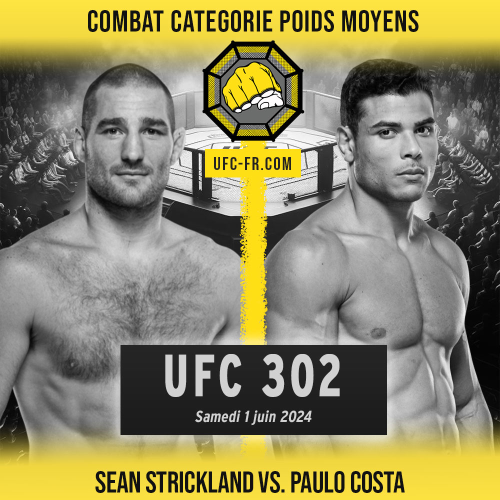 UFC 302 - Sean Strickland vs Paulo Costa