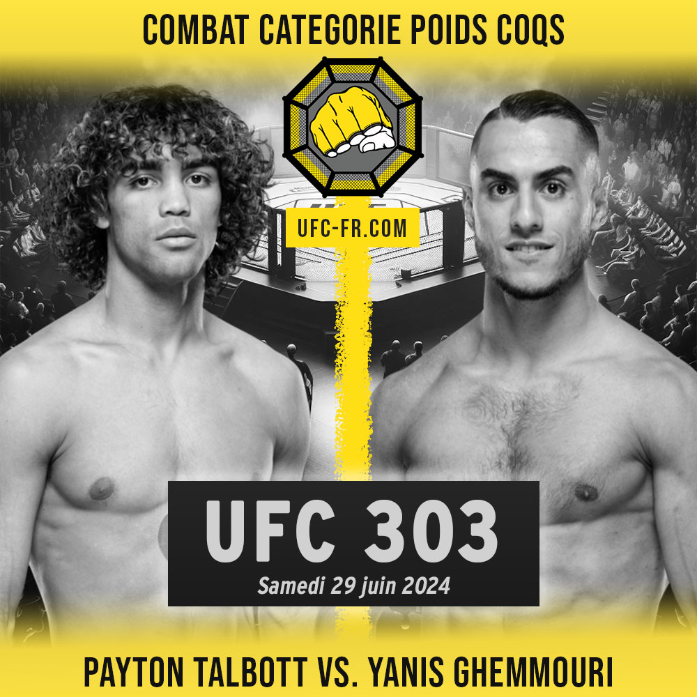 UFC 303 - Payton Talbott vs Yanis Ghemmouri