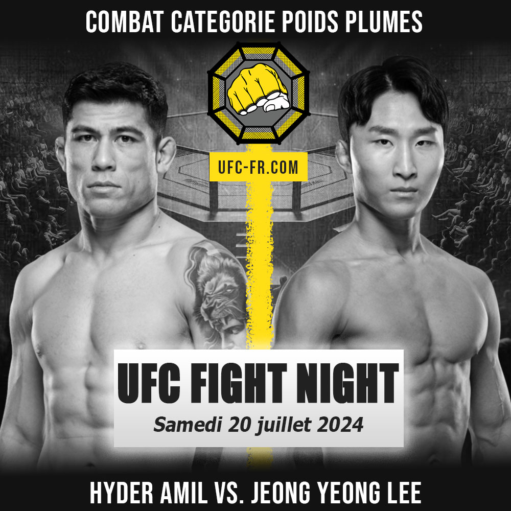 UFC ON ESPN 60 - Hyder Amil vs Jeong Yeong Lee