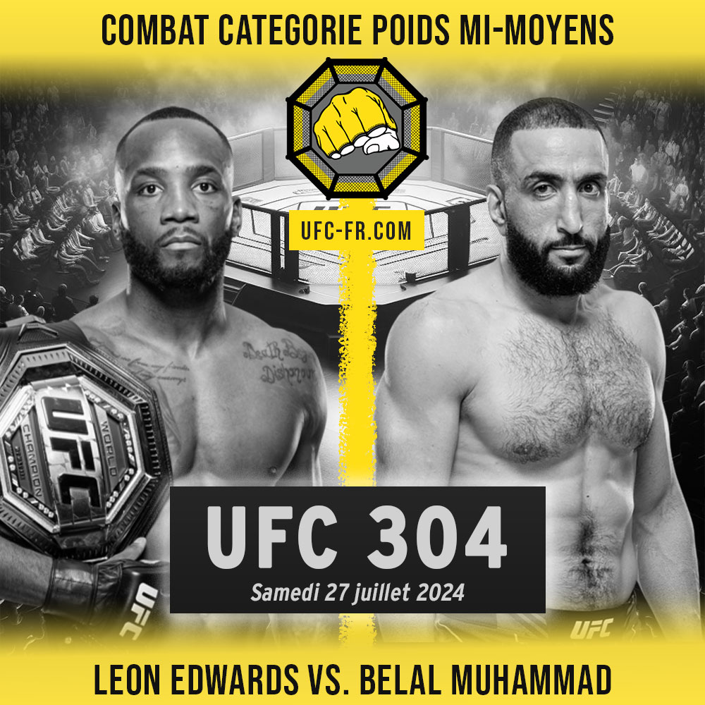 UFC 304 - Leon Edwards vs Belal Muhammad