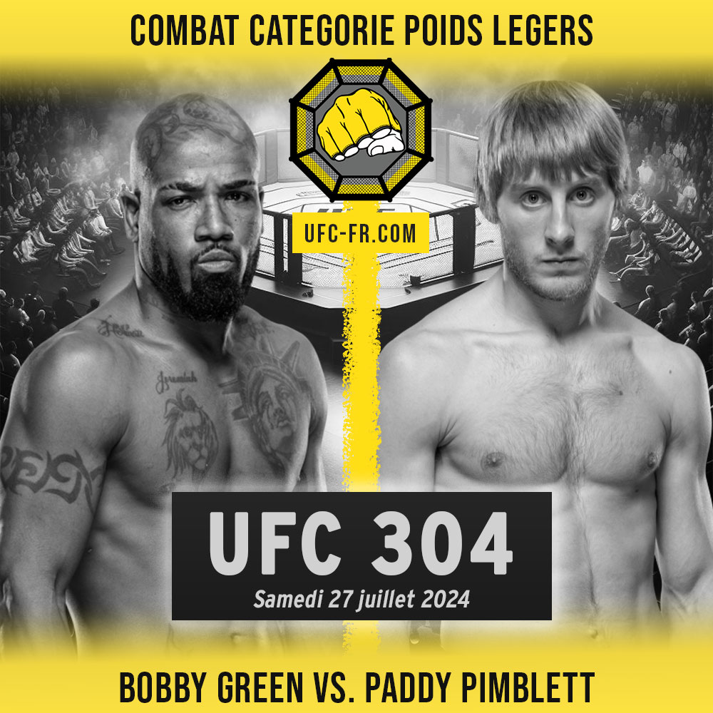 UFC 304 - Bobby Green vs Paddy Pimblett