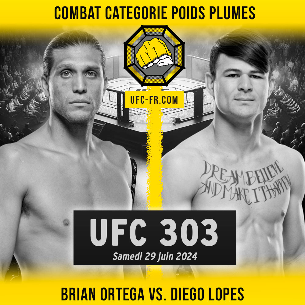 UFC 303 - Brian Ortega vs Diego Lopes