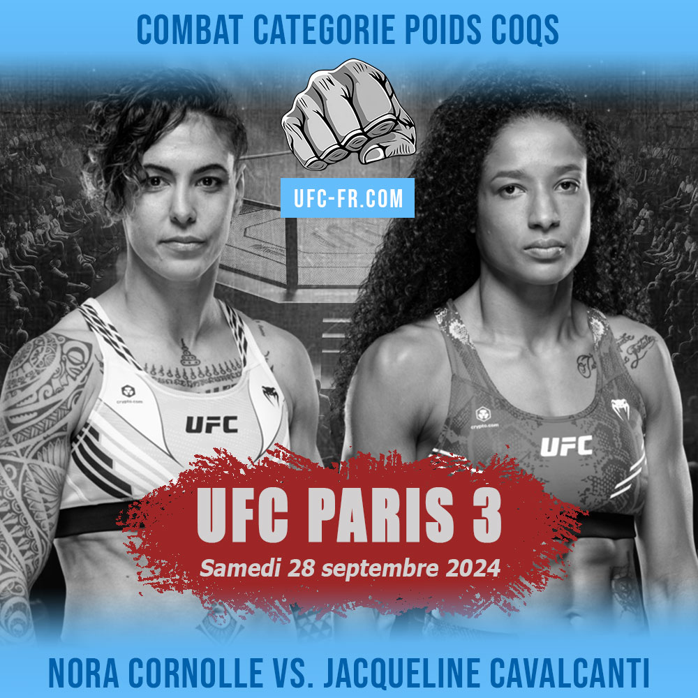 UFC PARIS - Nora Cornolle vs Jacqueline Cavalcanti