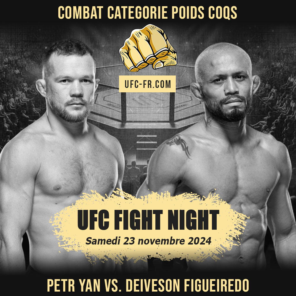 UFC FIGHT NIGHT - Petr Yan vs Deiveson Figueiredo