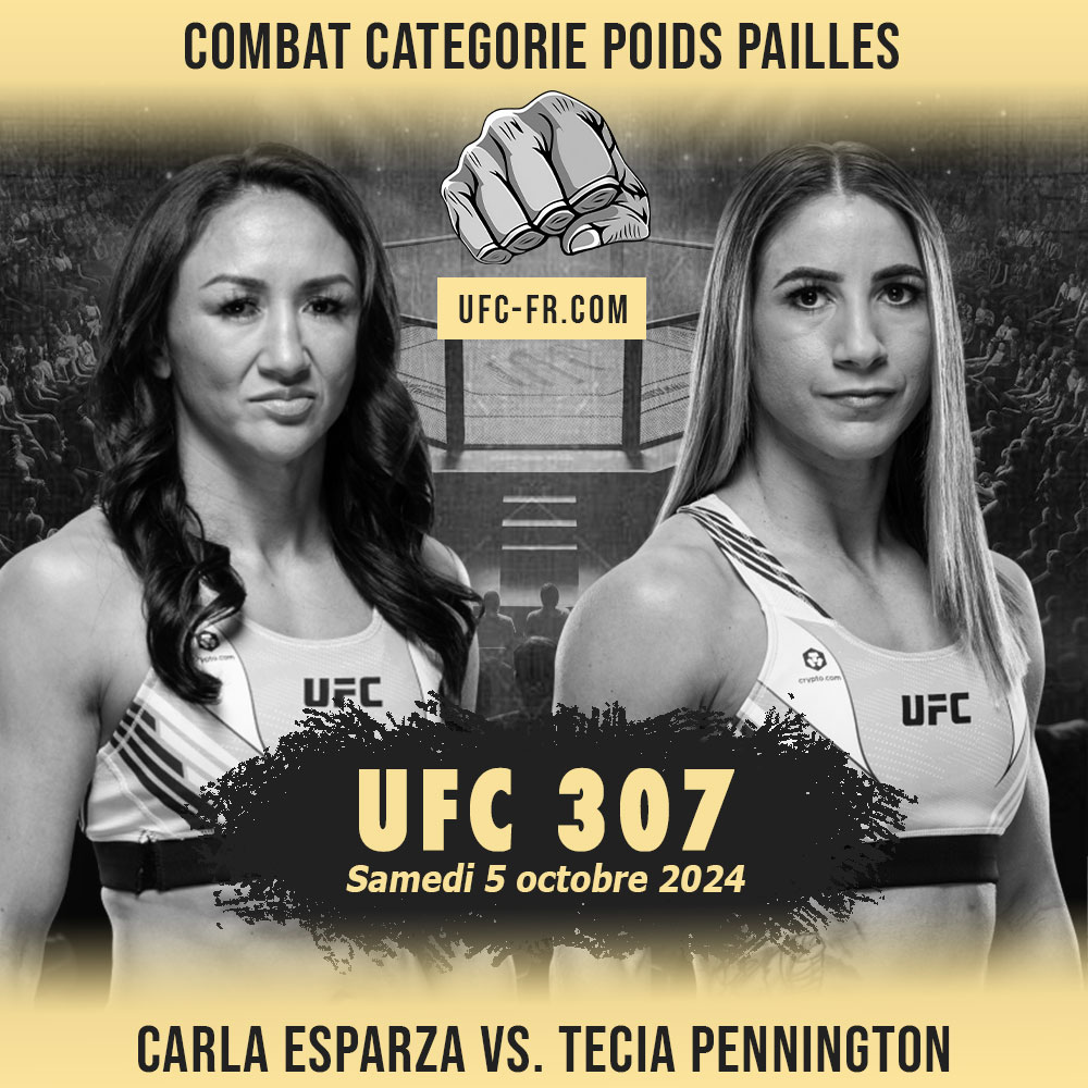 UFC 307 - Carla Esparza vs Tecia Pennington