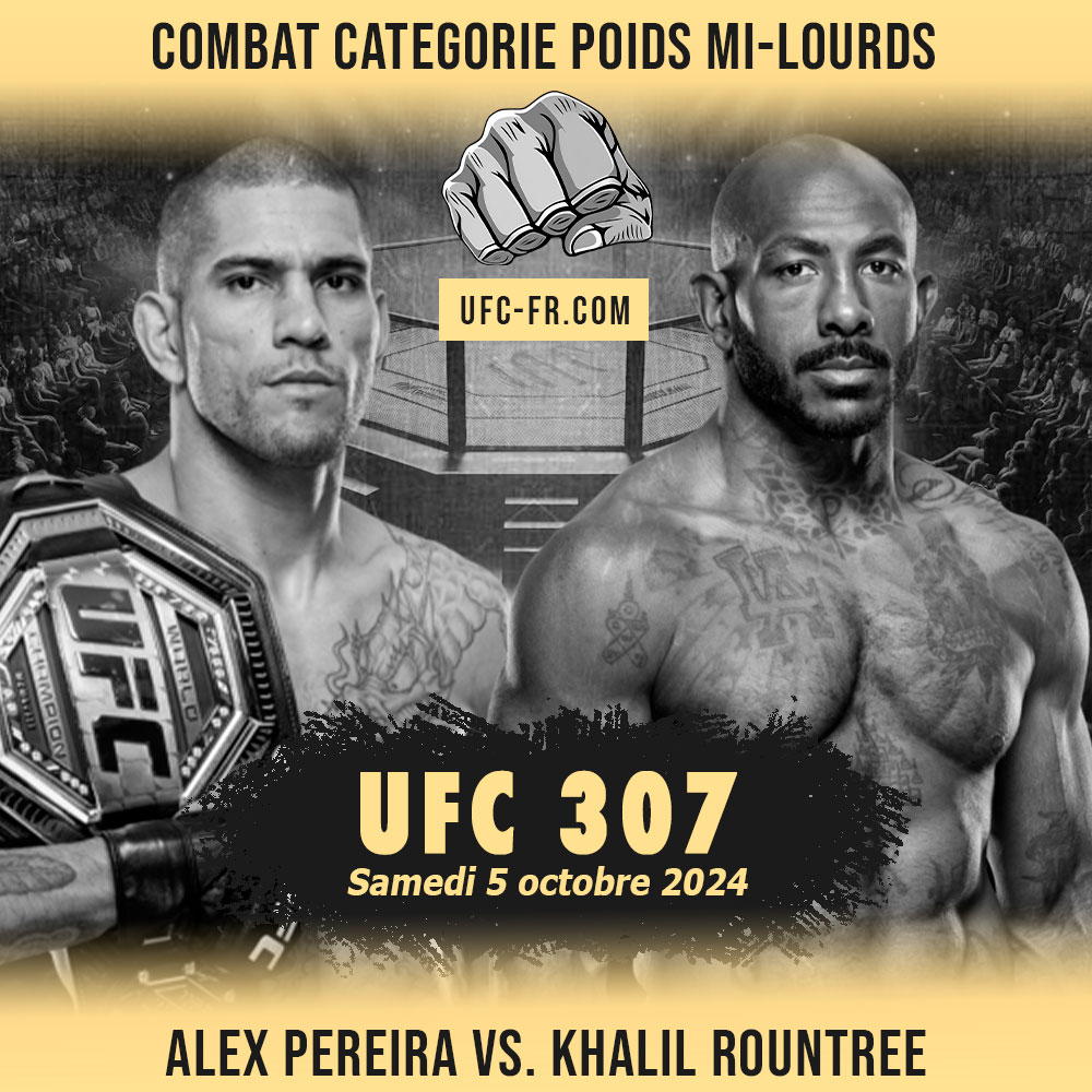 UFC 307 - Alex Pereira vs Khalil Rountree