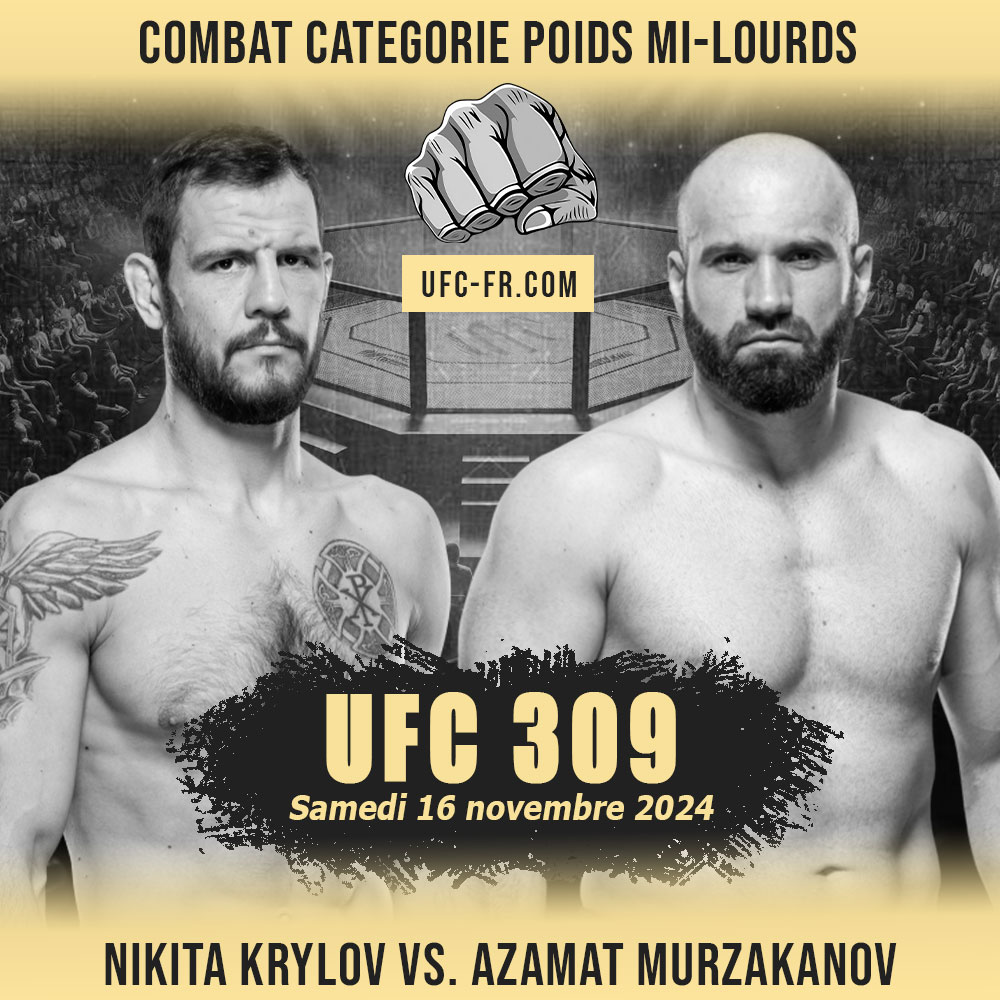 UFC 309 - Nikita Krylov vs Azamat Murzakanov