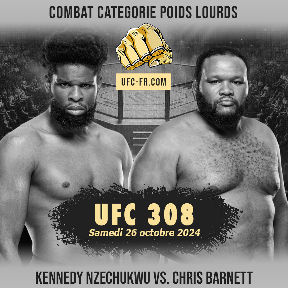 UFC 308 - Kennedy Nzechukwu vs Chris Barnett