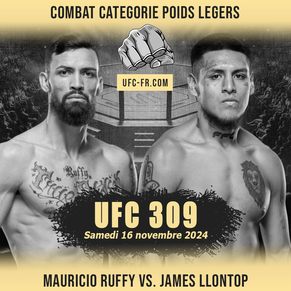 UFC 309 - Mauricio Ruffy vs James Llontop