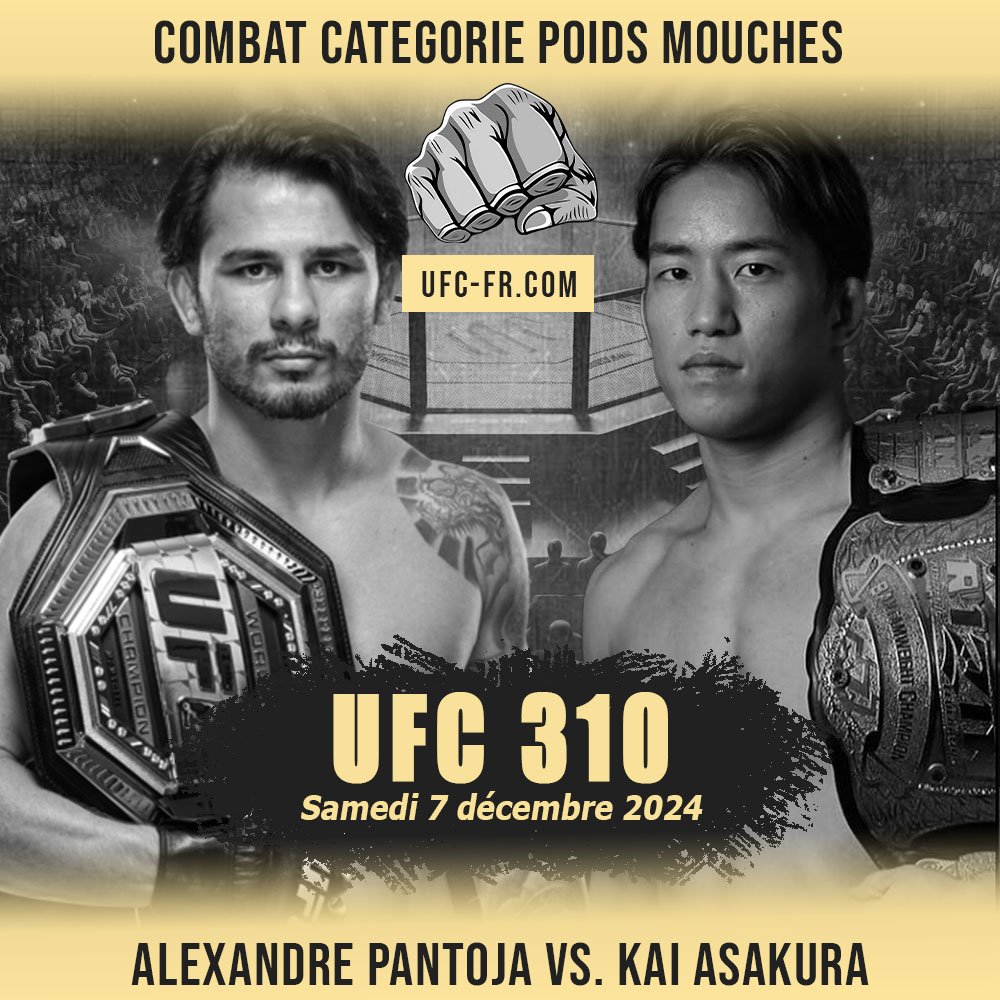 UFC 310 - Alexandre Pantoja vs Kai Asakura