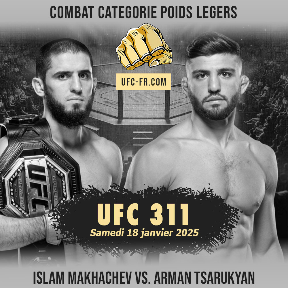 UFC 311 - Islam Makhachev vs Arman Tsarukyan