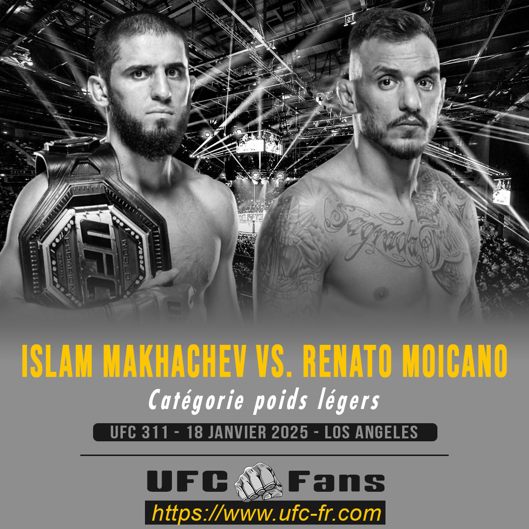 UFC 311 - Islam Makhachev vs Renato Moicano