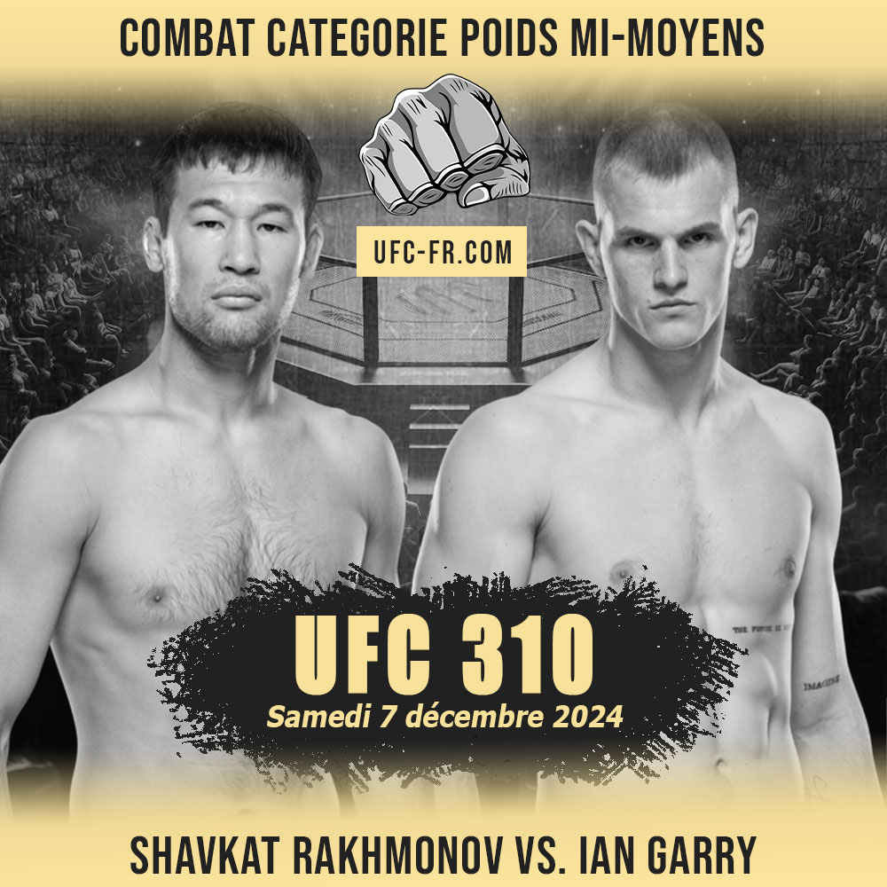 UFC 310 - Shavkat Rakhmonov vs Ian Garry