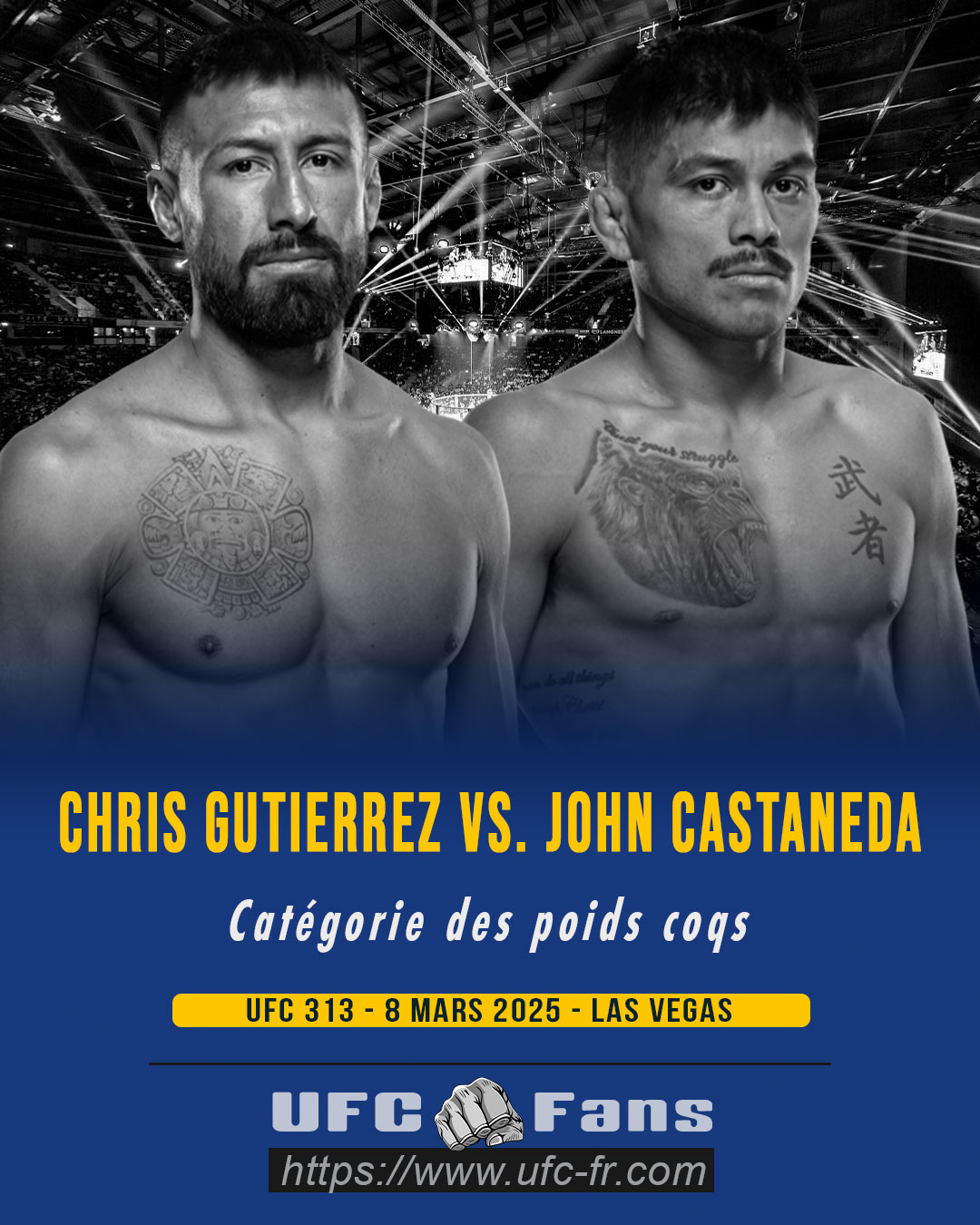 UFC 313 - Chris Gutierrez vs John Castaneda