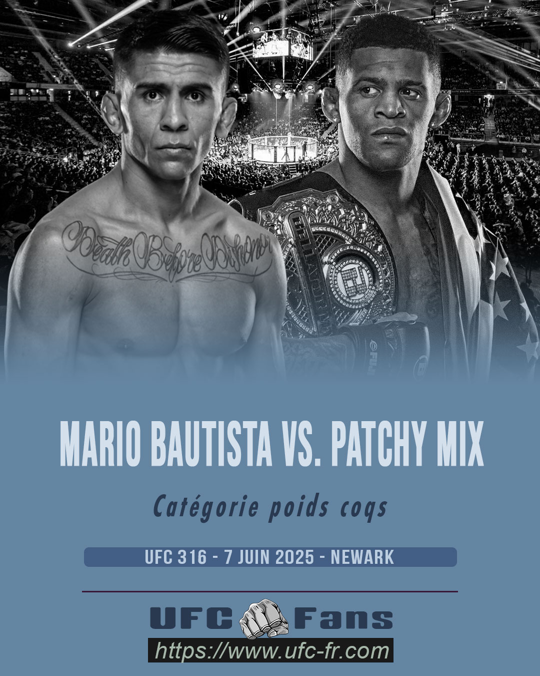 UFC 316 - Mario Bautista vs Patchy Mix UFC 316 - Mario Bautista vs Patchy Mix